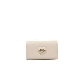 Love Moschino Beige Polyethylene Women Crossbody Bag