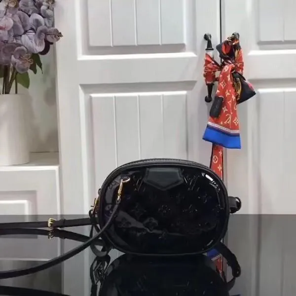 Monogram Patent Leather Belt Bag M90531 Black 2019 Collection