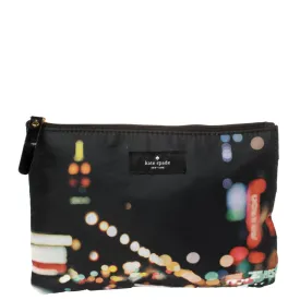 Multicolor Nylon Zipped Pouch