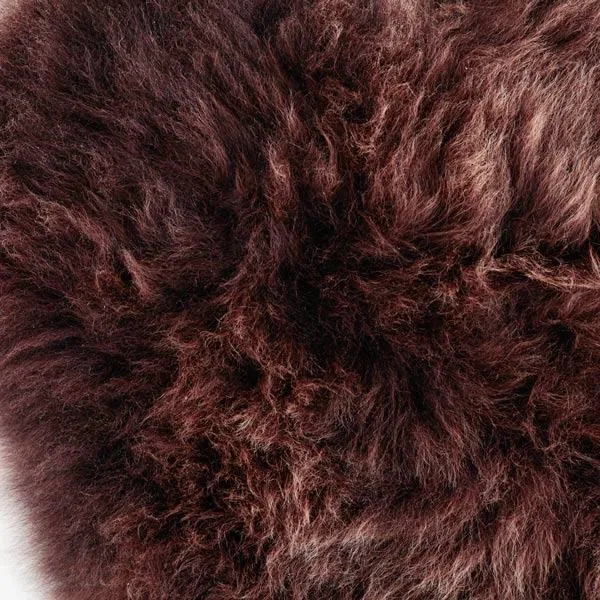 Natural Chocolate Sheepskin