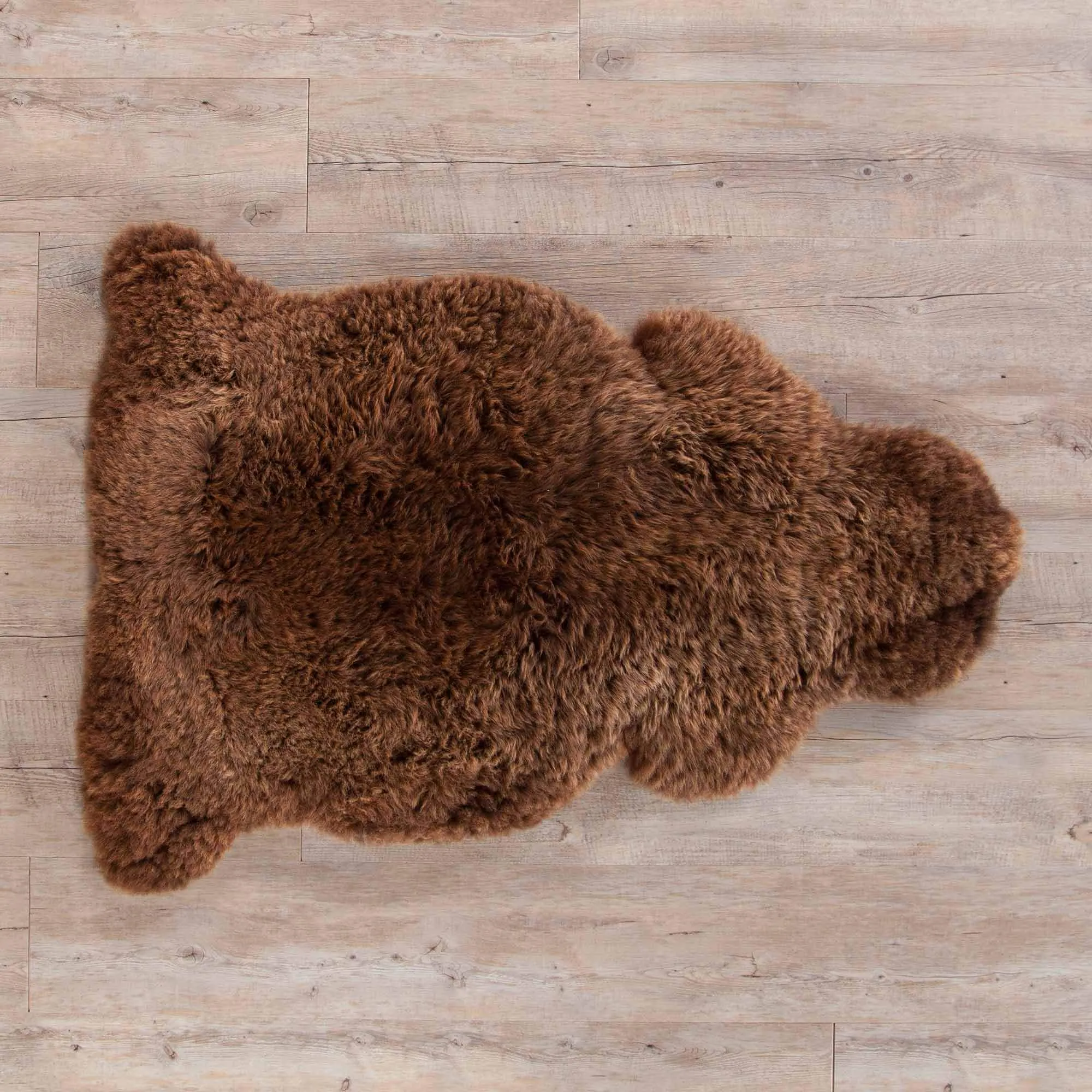 Natural Chocolate Sheepskin