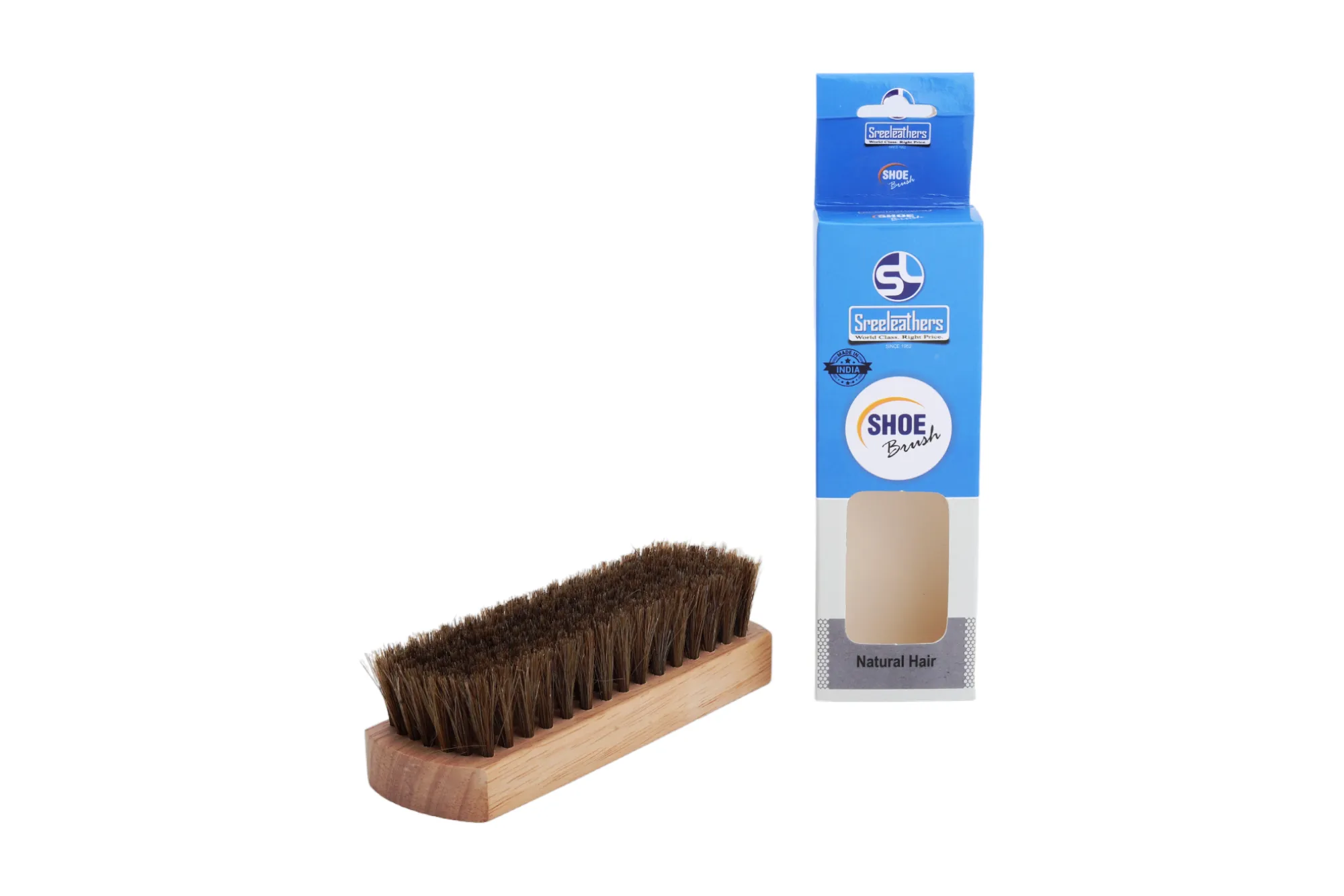 Natural Hair Shoe Brush 6 Inch 41532
