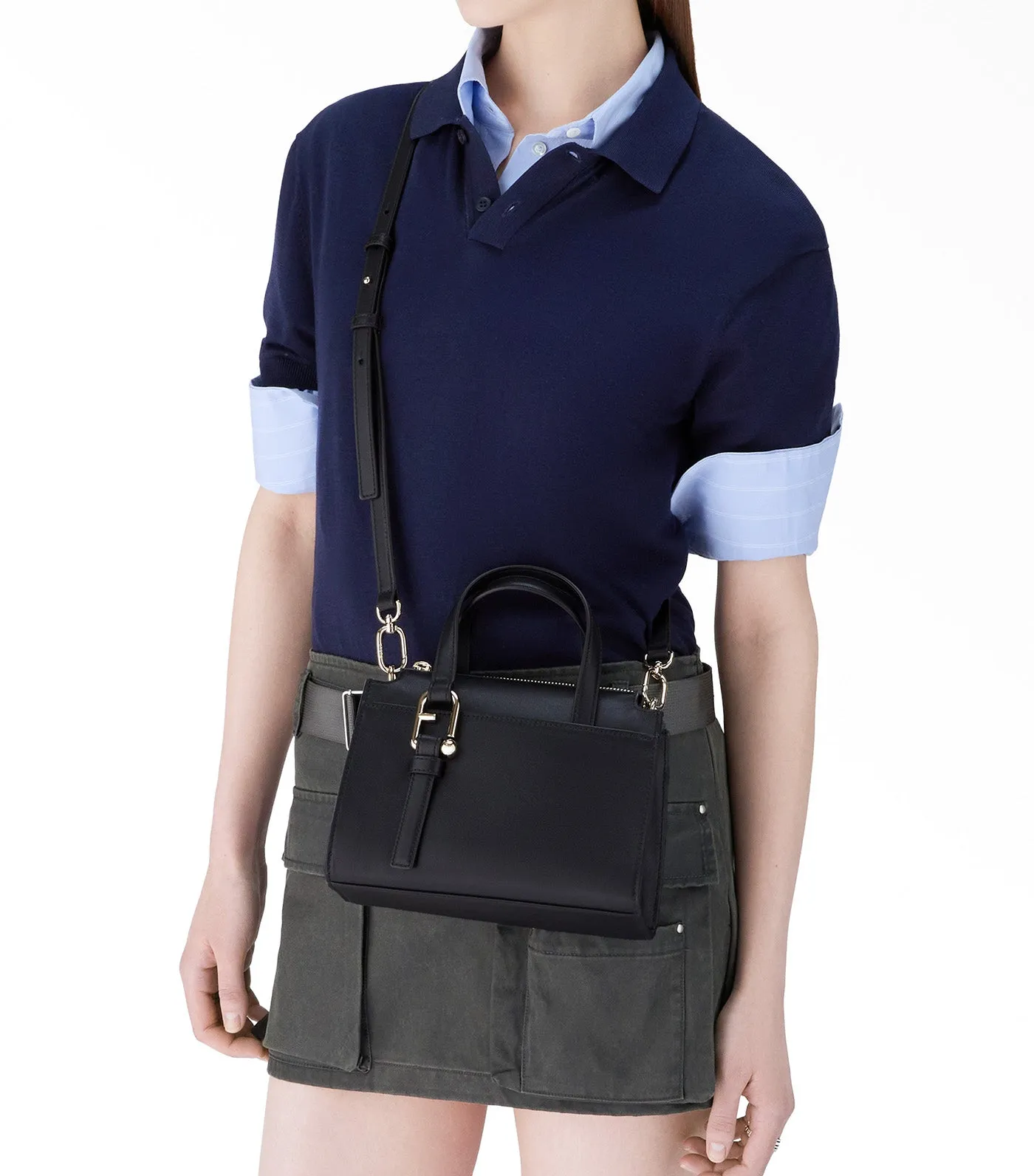 Nuvola S Boston Bag Nero