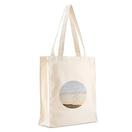 Personalized Oh Darling, Let's Be Adventurers Tote Bag