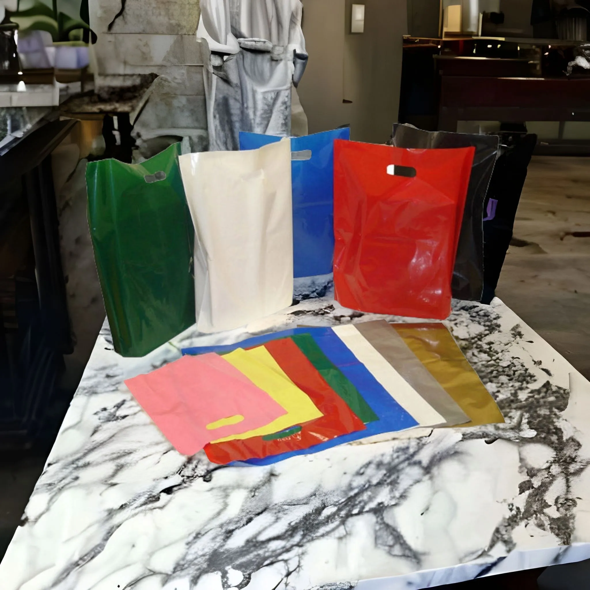 Plastic Boutique Bags 350 100x700mm 75microns 100pack
