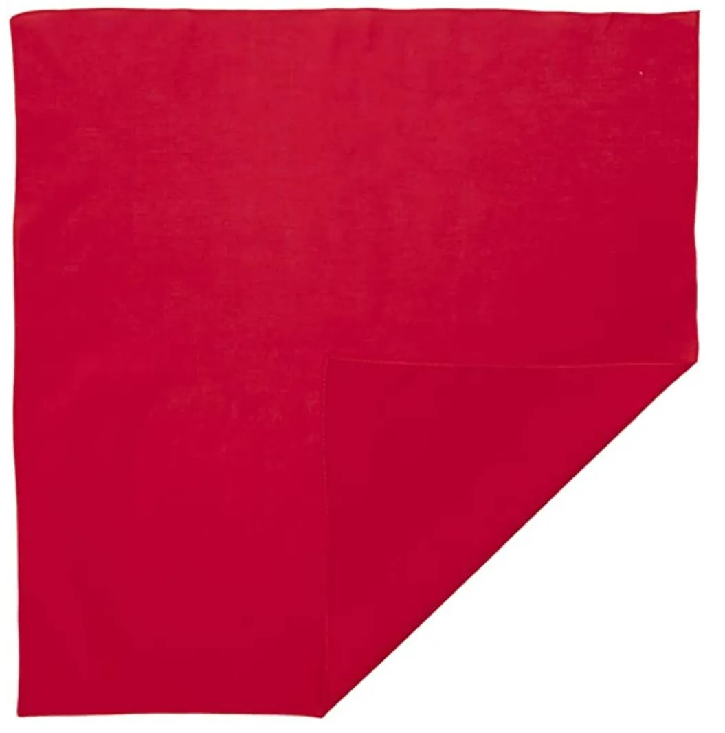 Polyester Solid Color Economical Bandana