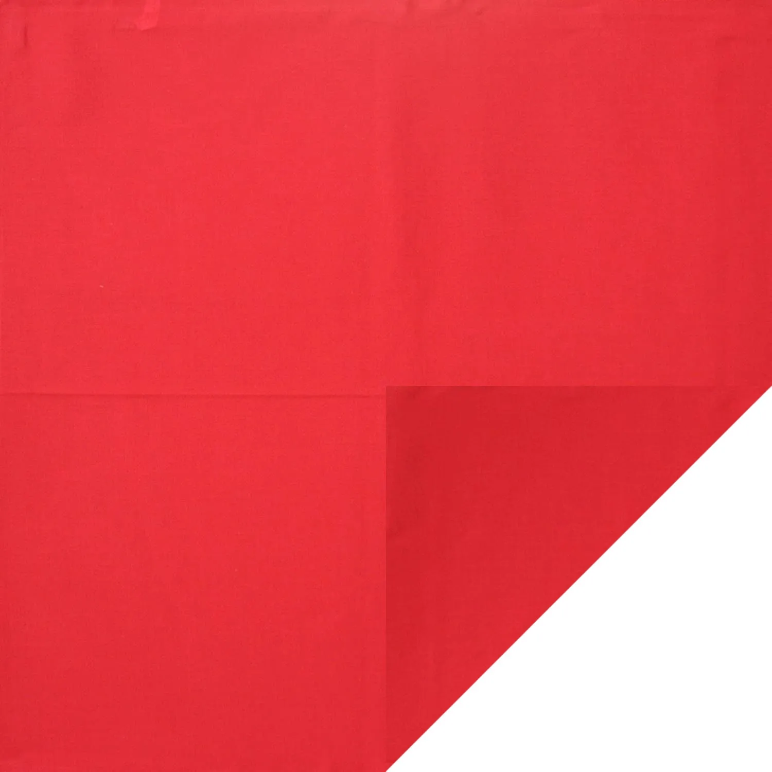 Polyester Solid Color Economical Bandana