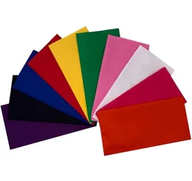 Polyester Solid Color Economical Bandana