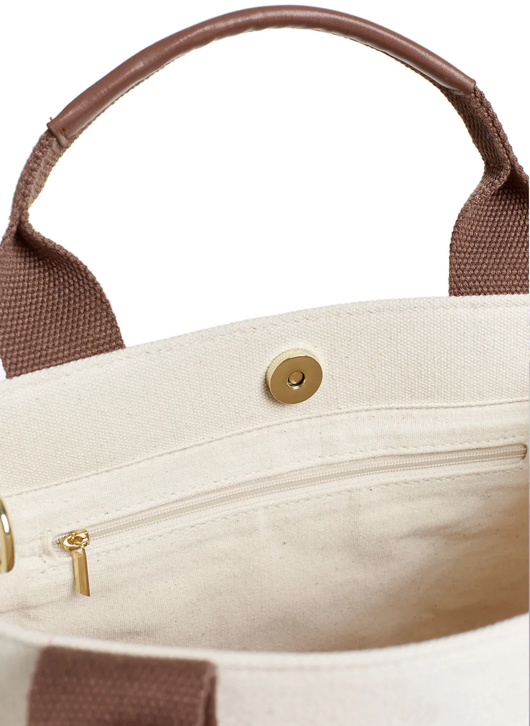 Rhodes Beige Brown Tote