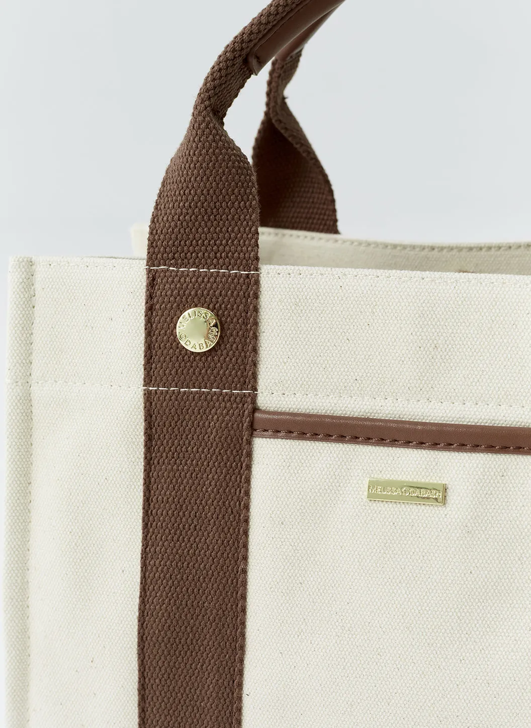 Rhodes Beige Brown Tote