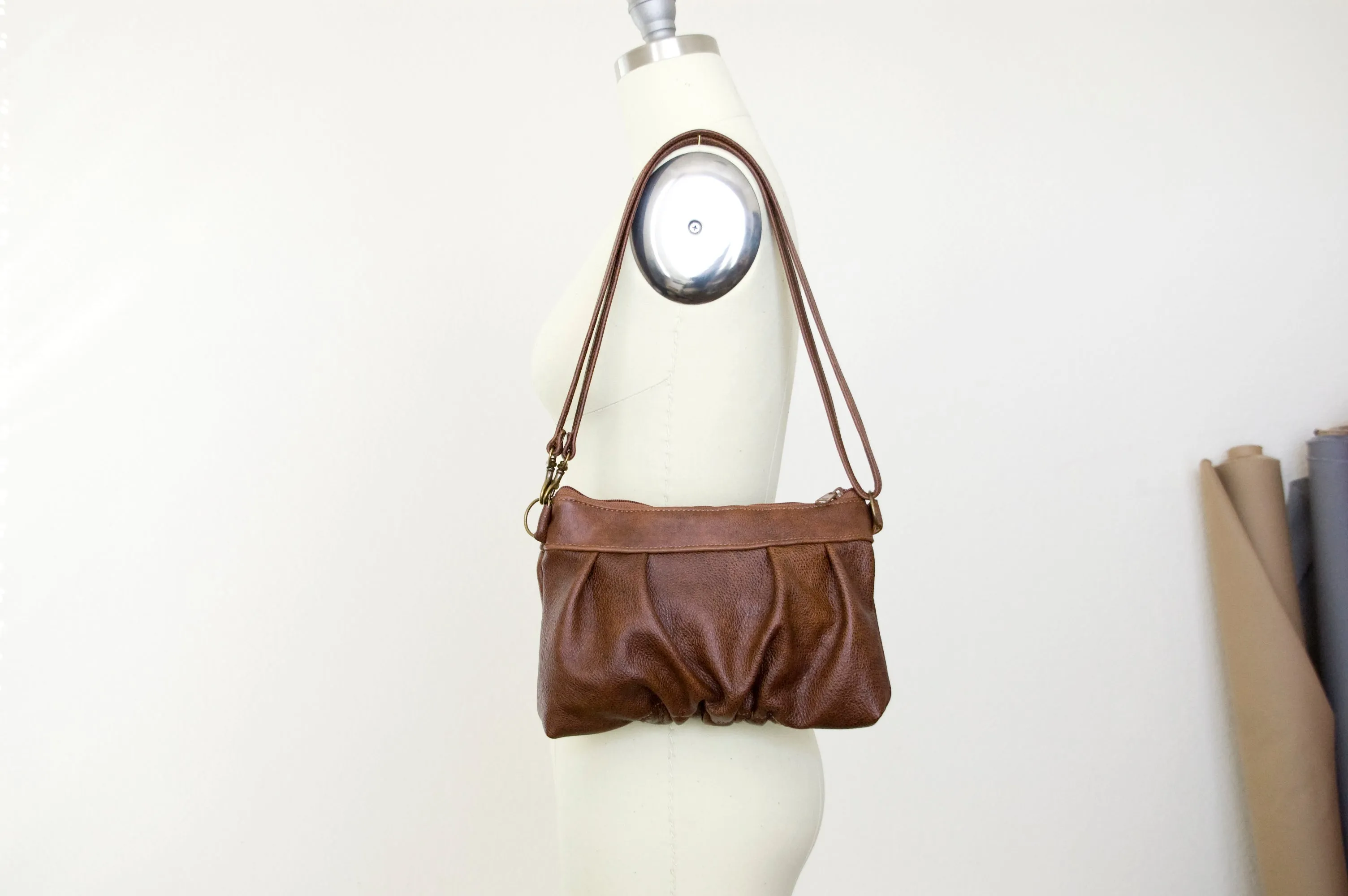 Ruche Clutch in Ocean Mint   Blossom