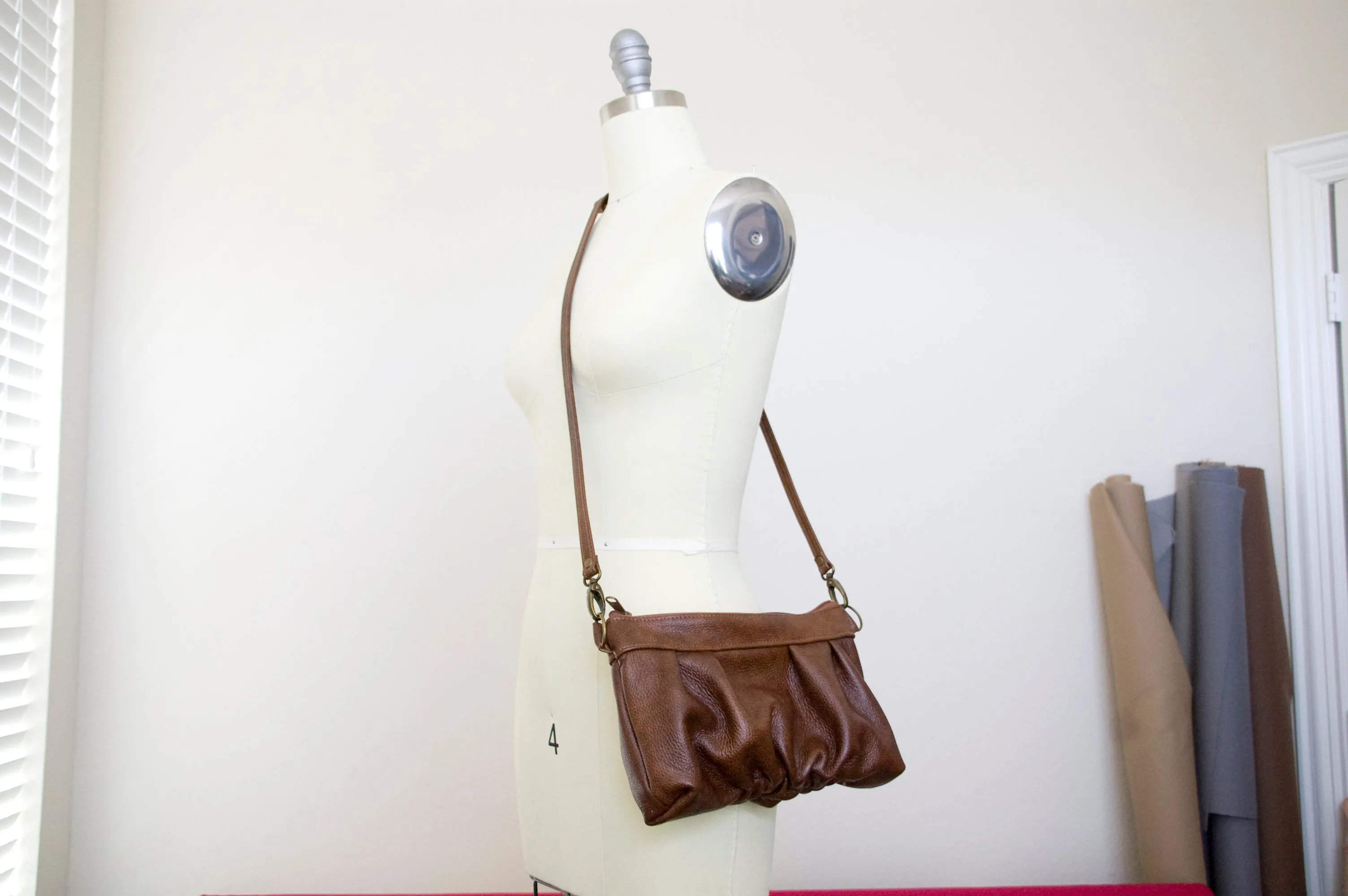 Ruche Clutch in Ocean Mint   Blossom
