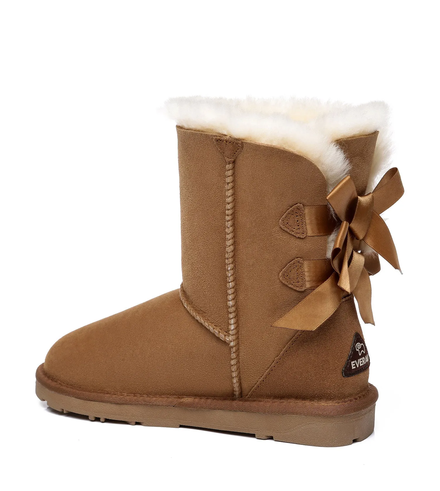 Short Back Bow Women's UGG Boots - EA3044 - EVERAU