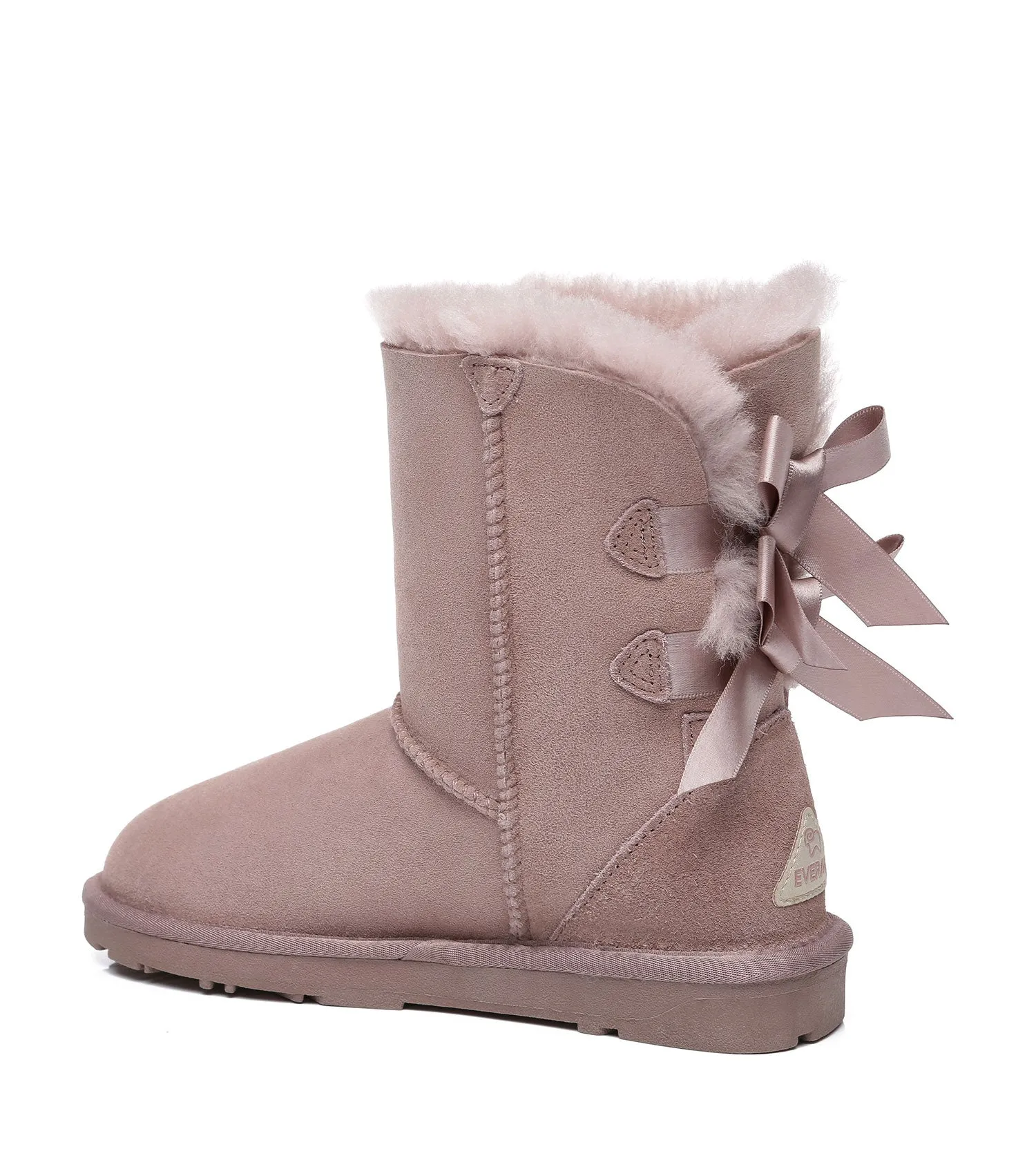 Short Back Bow Women's UGG Boots - EA3044 - EVERAU
