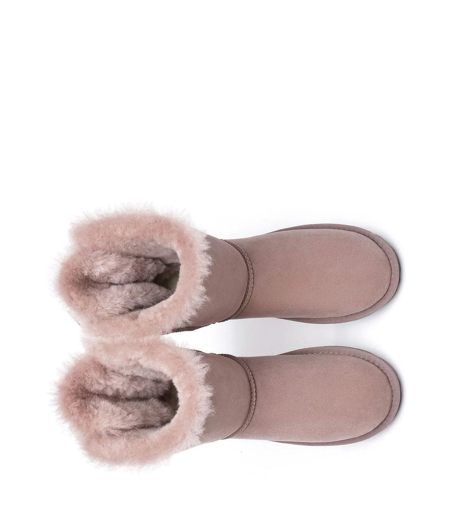 Short Back Bow Women's UGG Boots - EA3044 - EVERAU