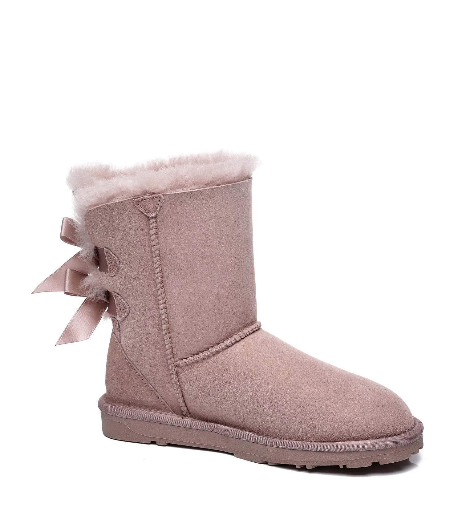 Short Back Bow Women's UGG Boots - EA3044 - EVERAU