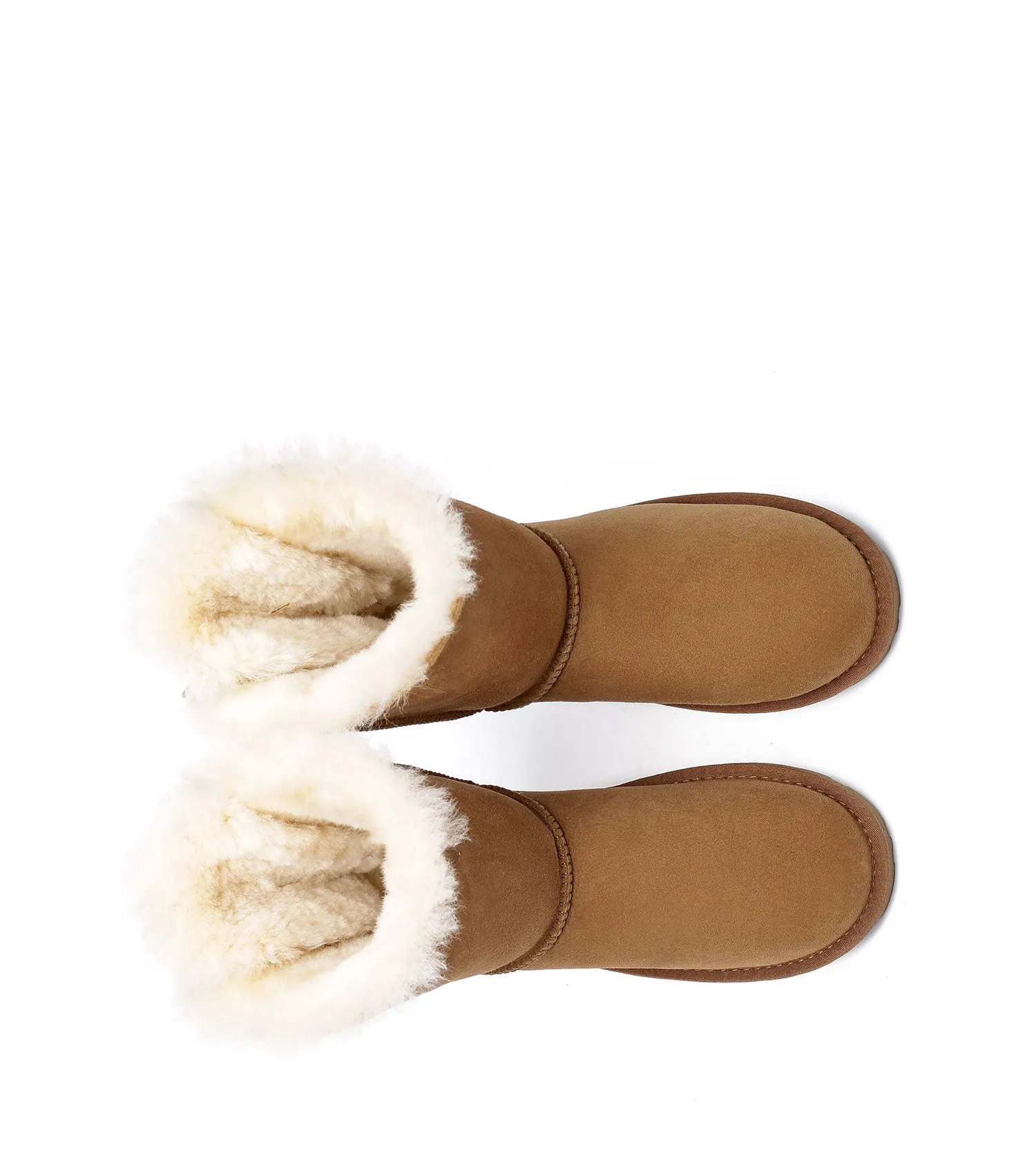 Short Back Bow Women's UGG Boots - EA3044 - EVERAU