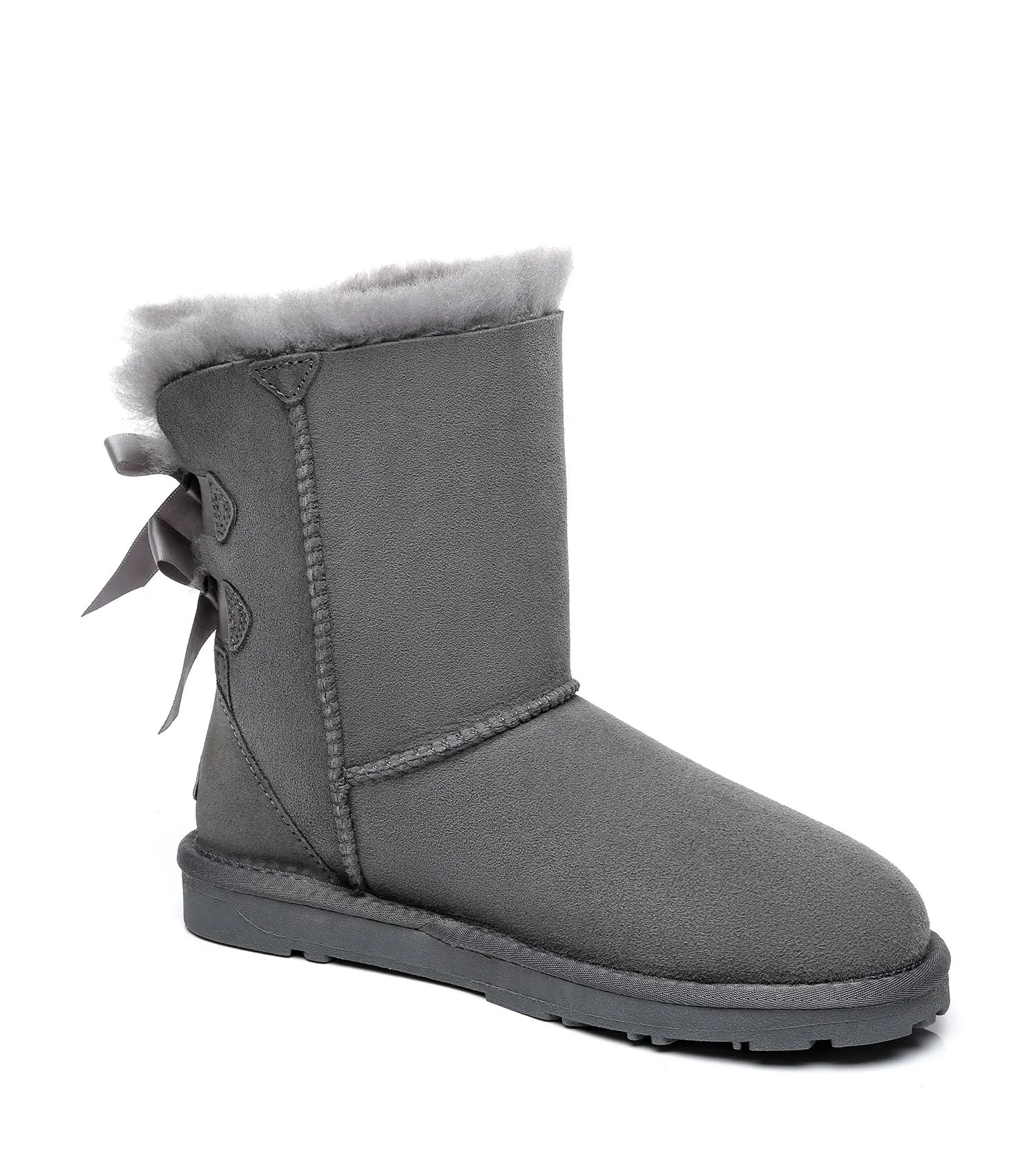 Short Back Bow Women's UGG Boots - EA3044 - EVERAU