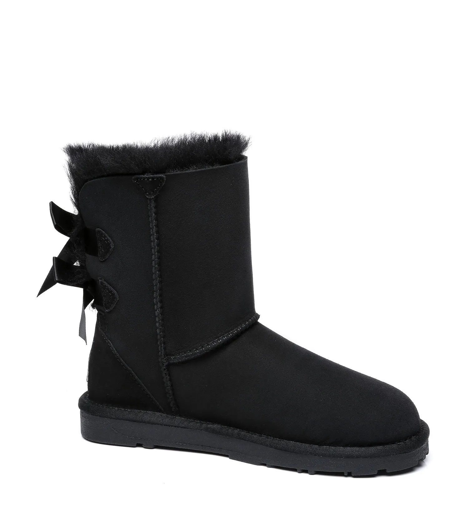 Short Back Bow Women's UGG Boots - EA3044 - EVERAU