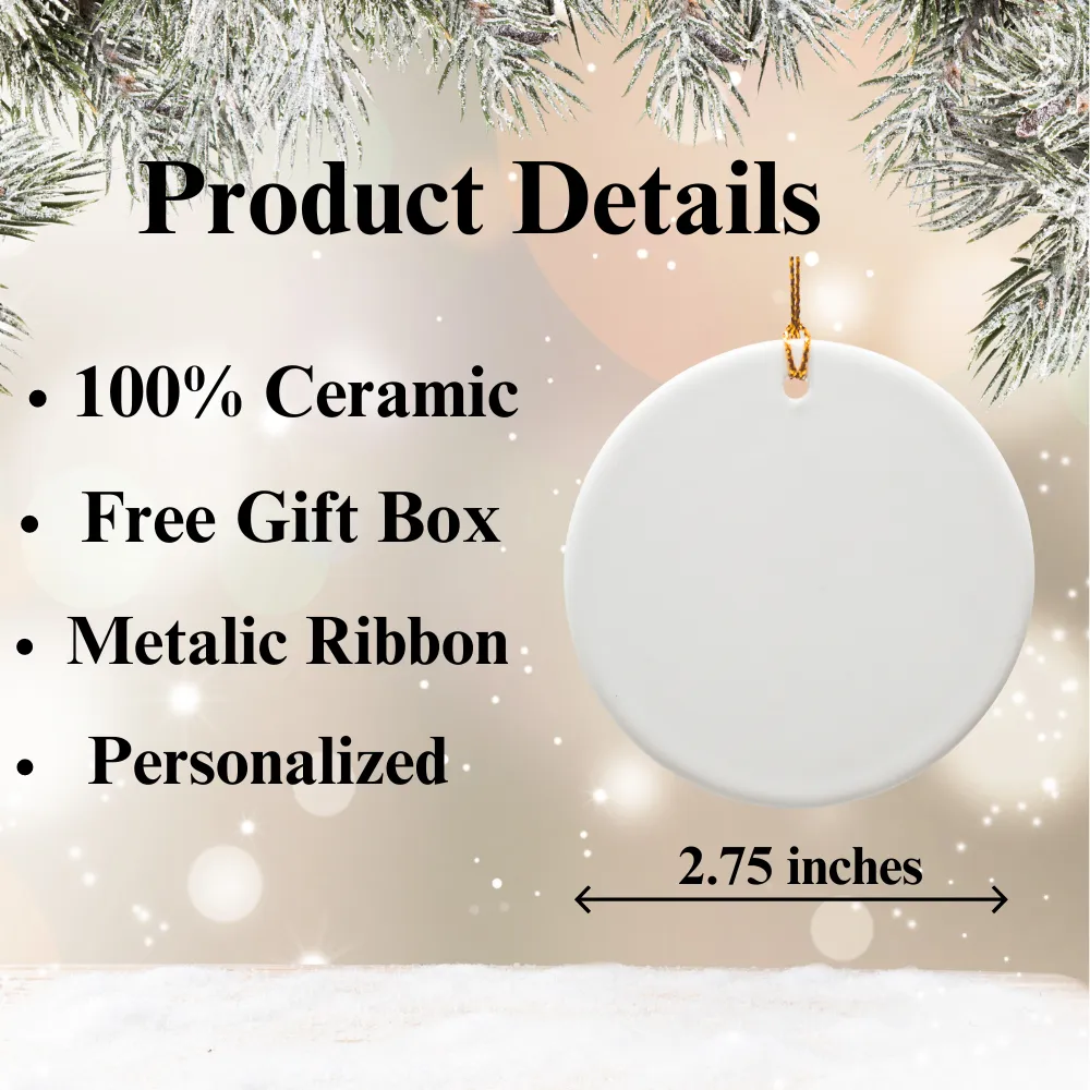 Softball Coach Ornament, Personalized Softball Coach Christmas Ornament, Custom Ceramic Tree Ornament Gift for Our Amazing Coaches, Christmas Present