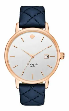 Spade New York KSW1160 Metro Grand Rose Gold Silver Women's Watch