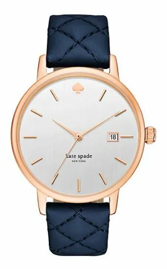 Spade New York KSW1160 Metro Grand Rose Gold Silver Women's Watch