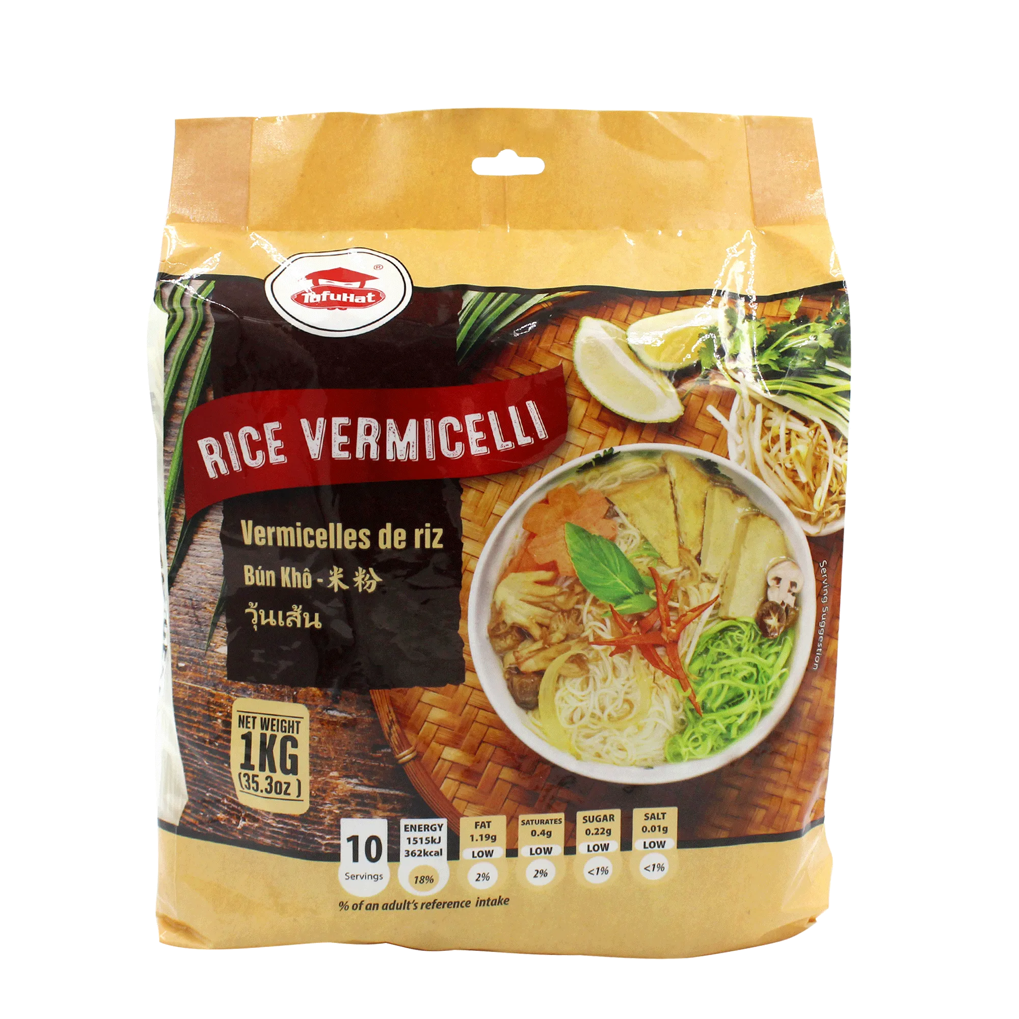 Tofuhat Rice Vermicelli 1.8mm 1kg