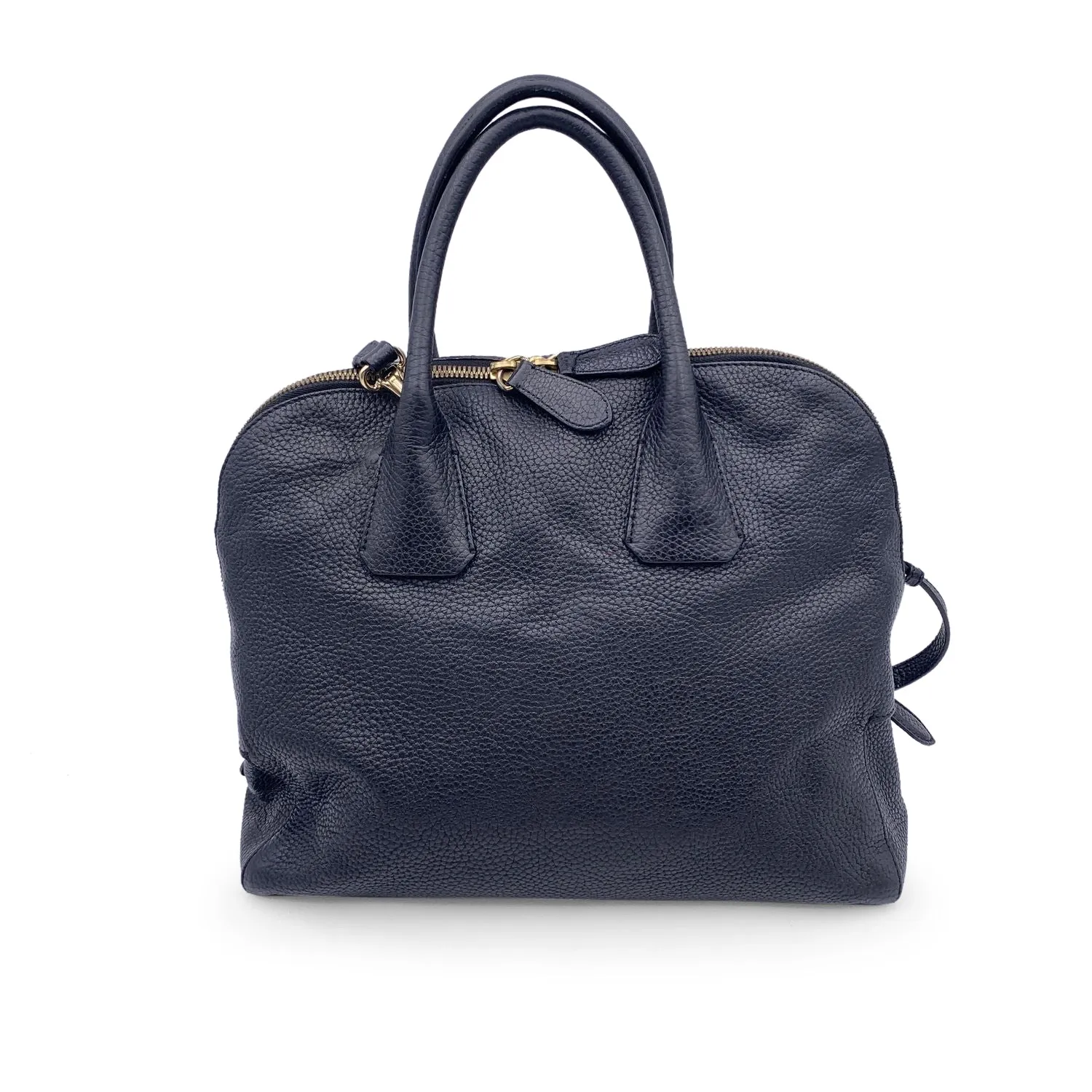 Trendy Inspired Burberry Black Leather Greenwood Dome Bag Satchel With Strap